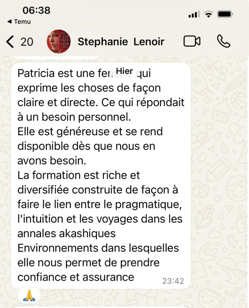 Les Témoignages 11 stephanie lenoir