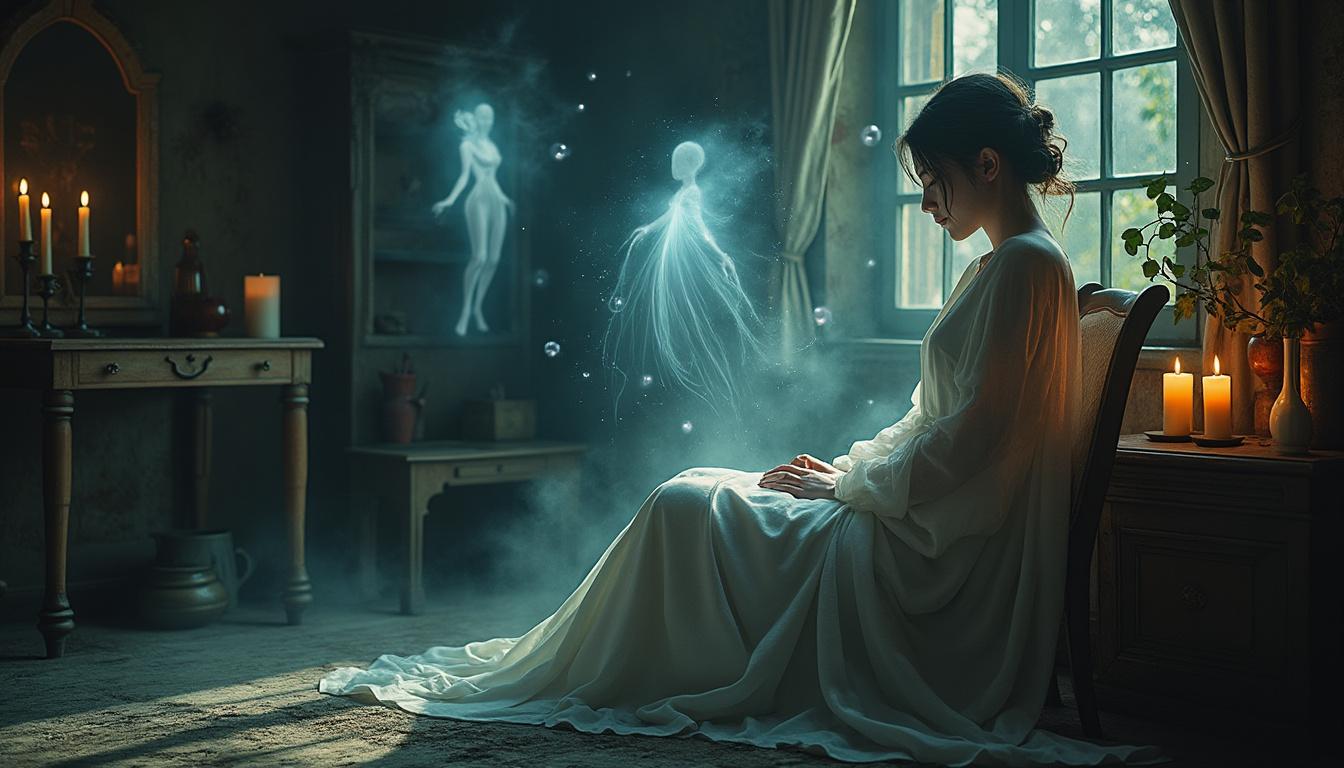 plongez dans l'univers mystérieux de la médiumnité et explorez les secrets de l'invisible à travers un voyage fascinant et enrichissant.