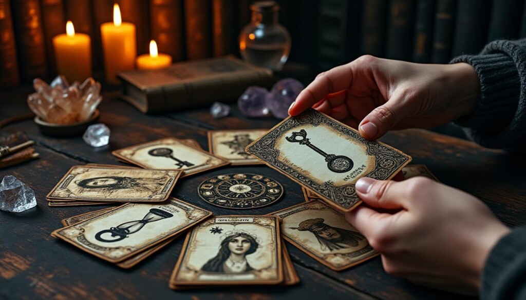 découvrez comment interpréter un tirage de l'oracle des vies antérieures pour mieux comprendre votre passé, explorer vos expériences passées et trouver des clés de transformation personnelle.